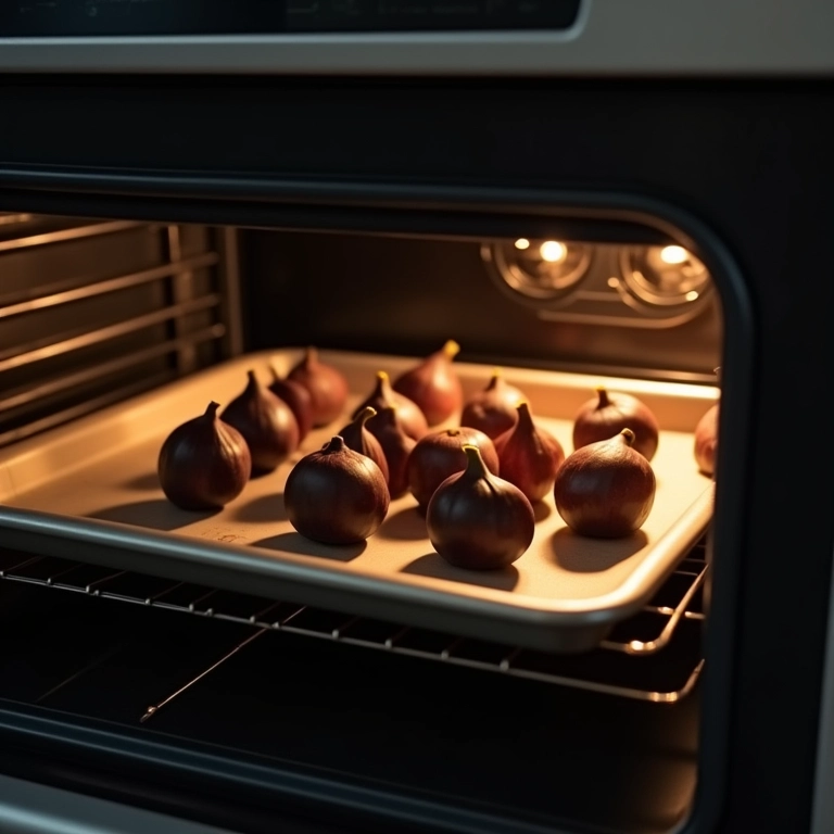 Secagem de figos no forno, alternativa rápida e acessível.