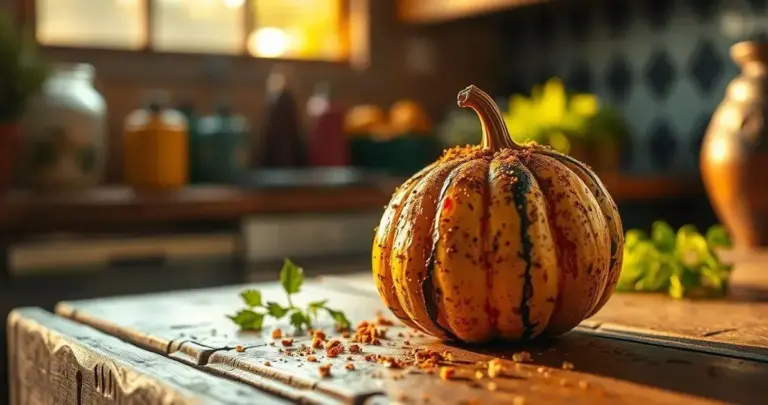 Tempero Para Abóbora Cabotiá Assada Simples e Delicioso
