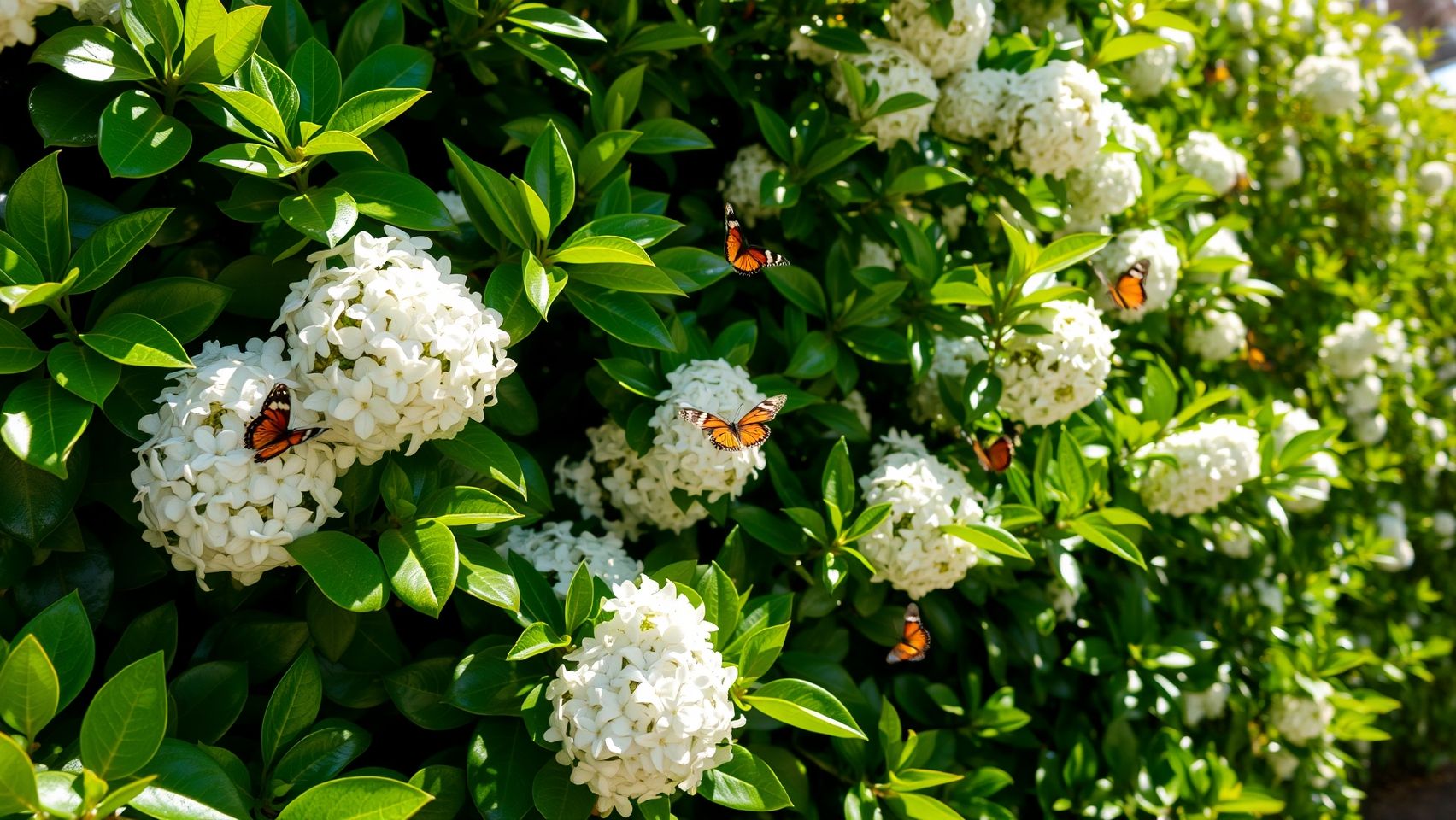 Cerca viva de Murta: beleza, perfume e atração de borboletas para o seu jardim. A escolha perfeita para um visual elegante.
