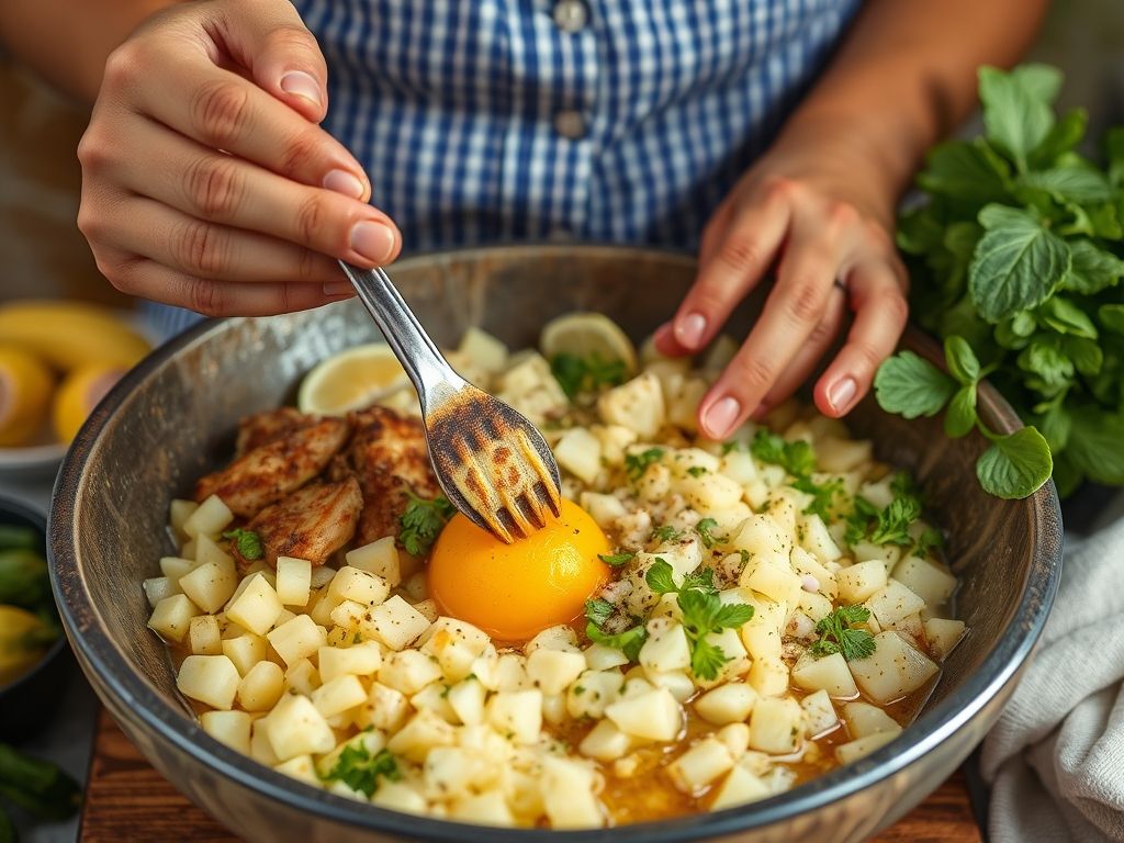 Preparo de adubo caseiro com ingredientes orgânicos para um jardim florido e saudável.