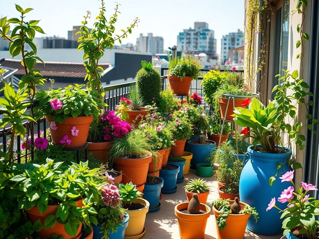 Horta urbana em apartamento: ideias para cultivar em pequenos espaços. Veja como ter temperos frescos na sua varanda.