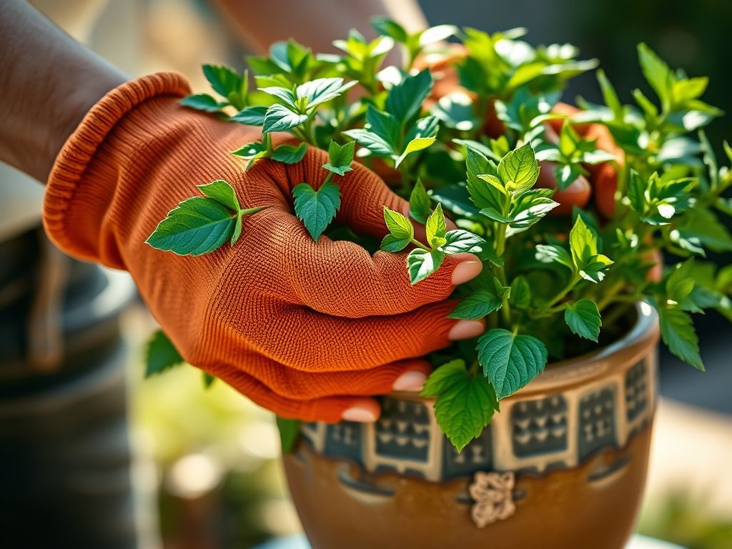 Mulher regando planta: Dicas de cuidados com flores em ambientes internos. Jardinagem para iniciantes e amantes da natureza.