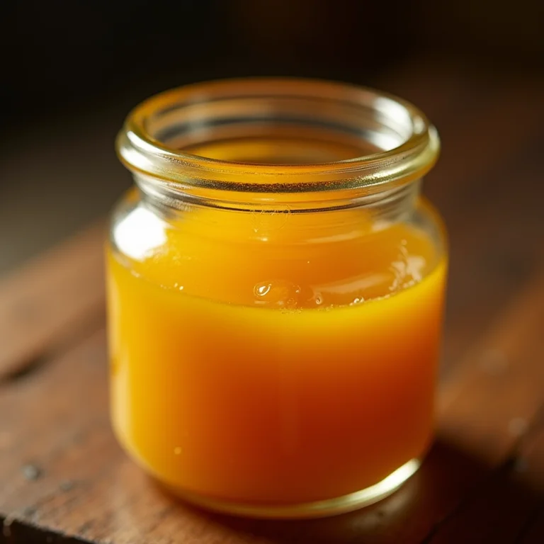 Açafrão em pistilos Dona Florinda em um pequeno frasco de vidro.