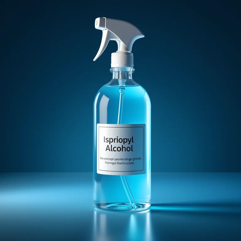 Álcool isopropílico: um aliado contra a gordura na tela do seu notebook.