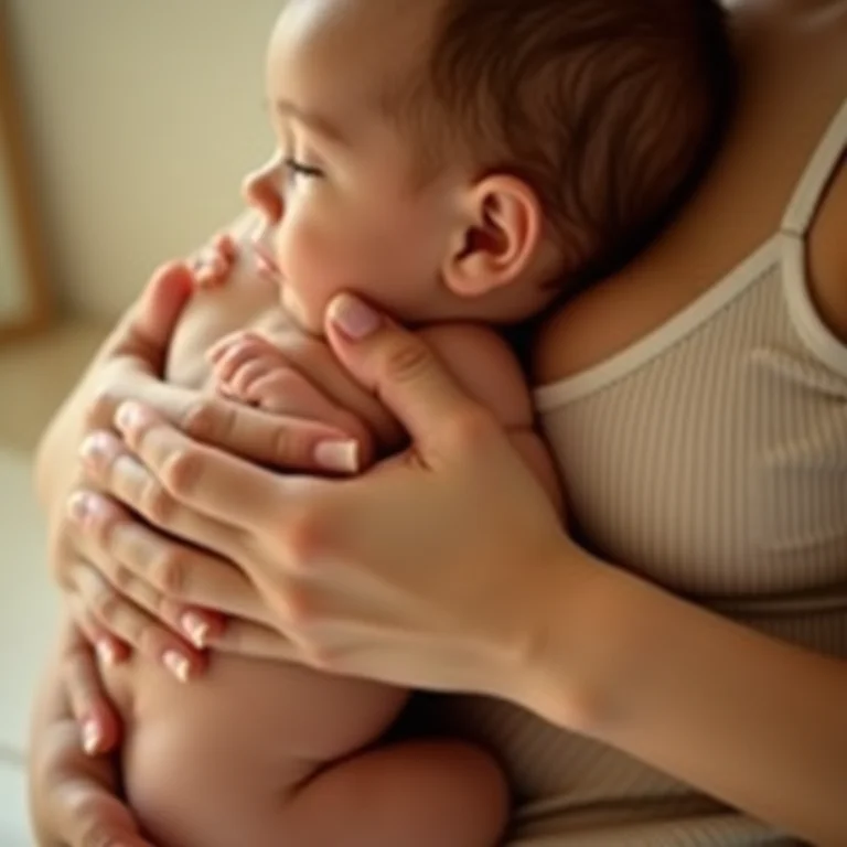 Alívio de cólicas em bebês