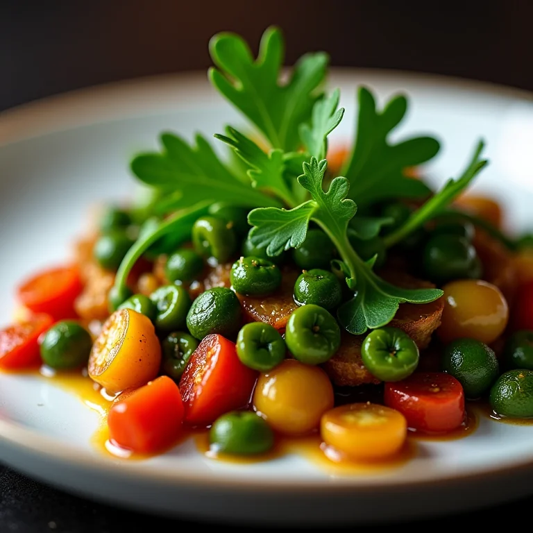 Azedinha refogada como acompanhamento com vegetais