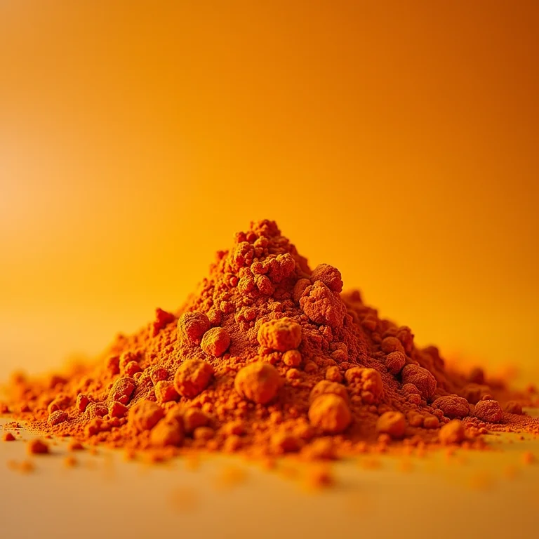 Cenoura em pó com ingredientes que fortalecem a imunidade