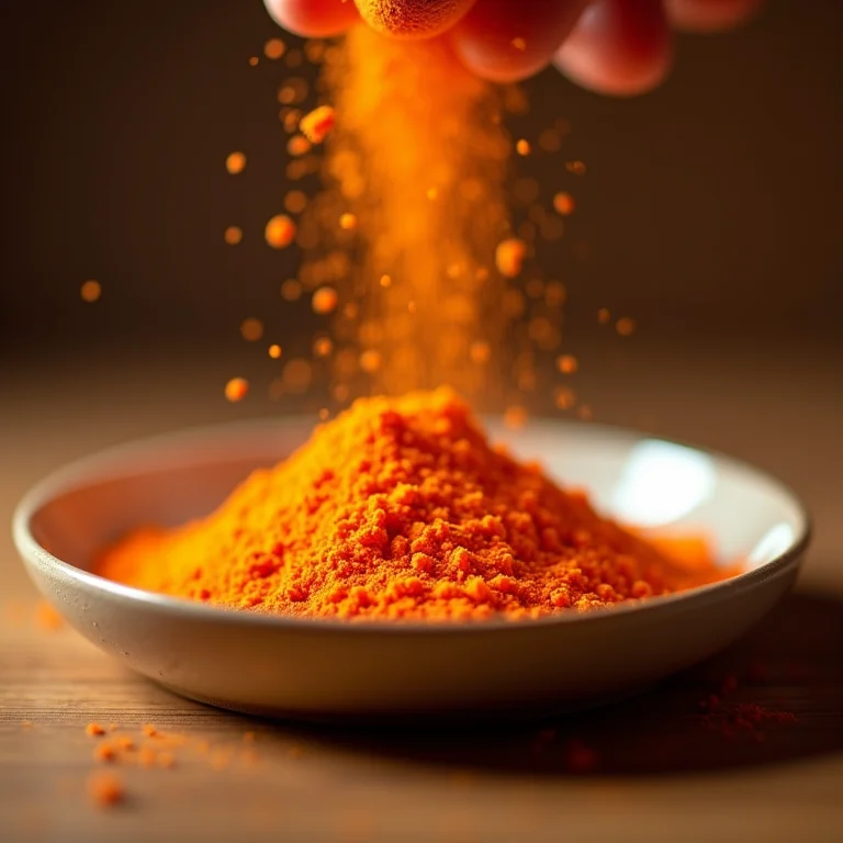 Cenoura em pó para uma digestão saudável