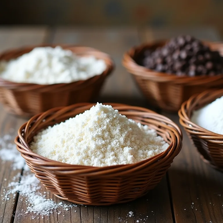 Cestos de vime adicionando um toque rústico à despensa.