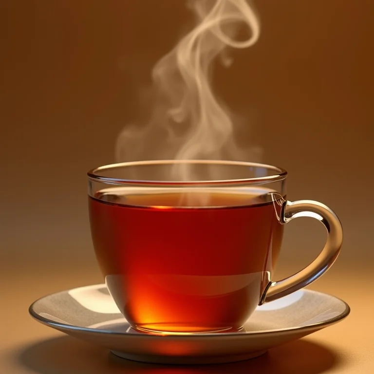 Chá de alcaçuz aliviando gastrite