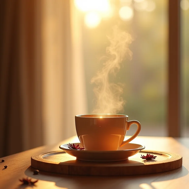 Chá de alcaçuz para relaxamento