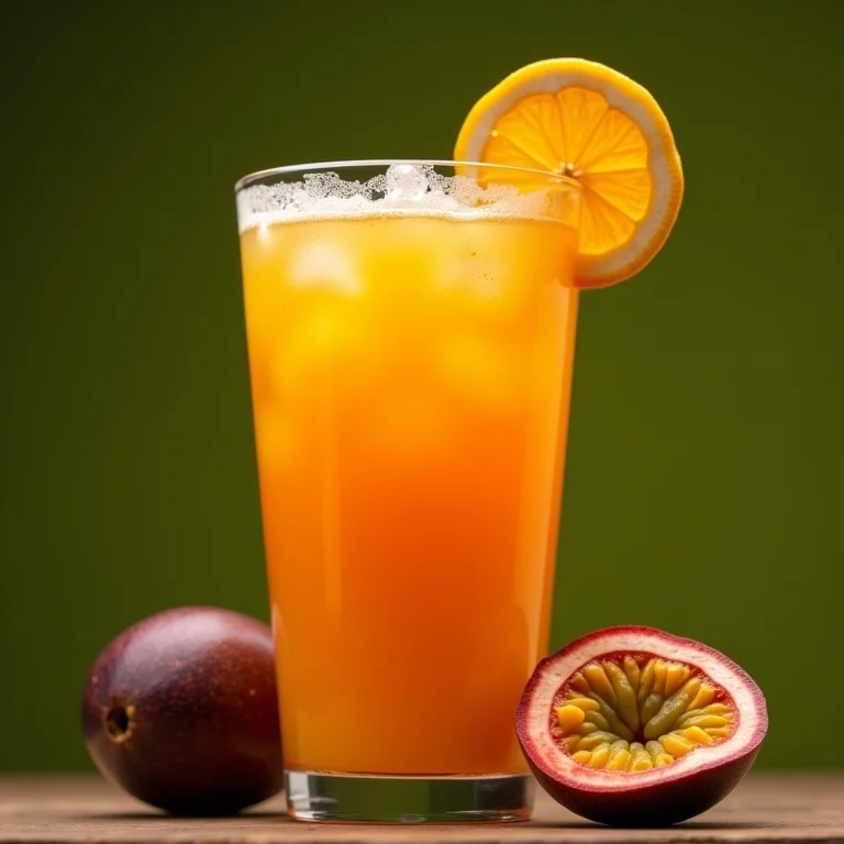 Chá Mate com Maracujá