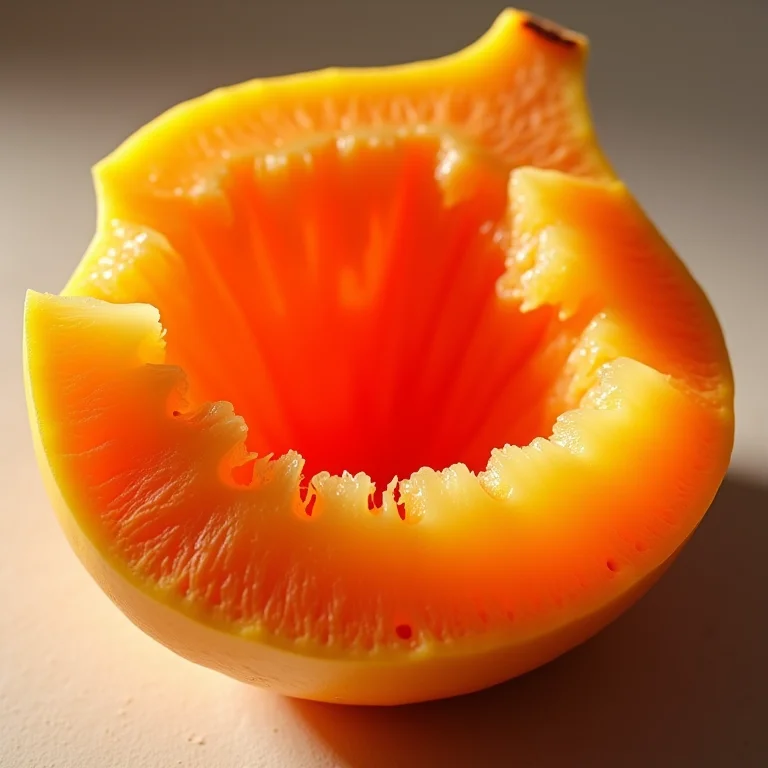 Explosão de cores no interior do Melão-de-São-Caetano