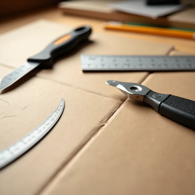 Ferramentas para criar divisórias de papelão