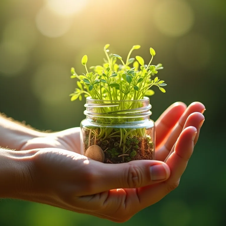 Fortalecimento do sistema imunológico com alfafa.