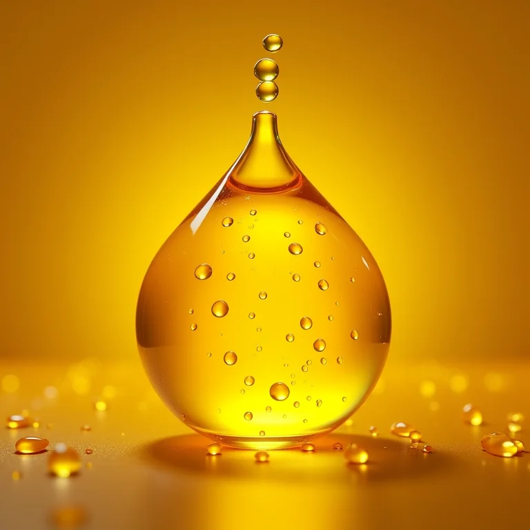 Gorduras hidrogenadas com aparência viscosa, representando um perigo à saúde.