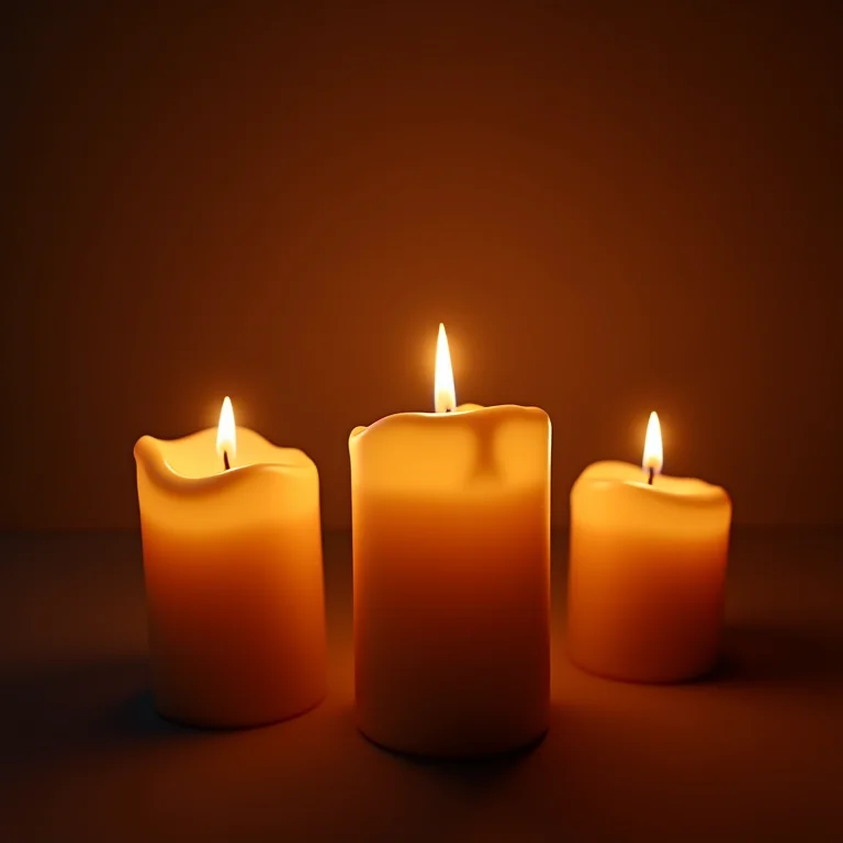 Iluminação e velas criando um ambiente acolhedor na mesa de Natal