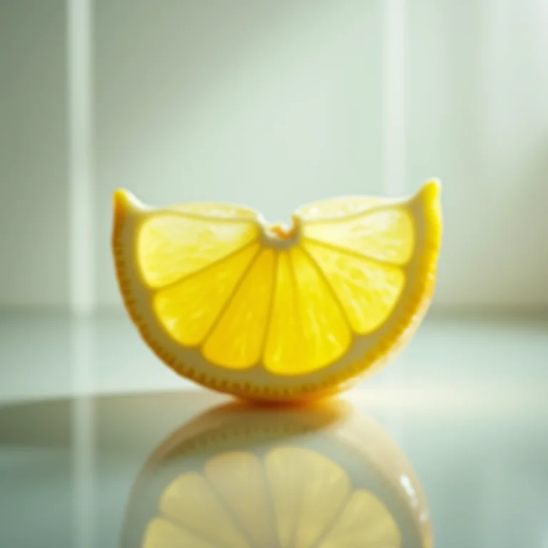 Limão refrescando a geladeira