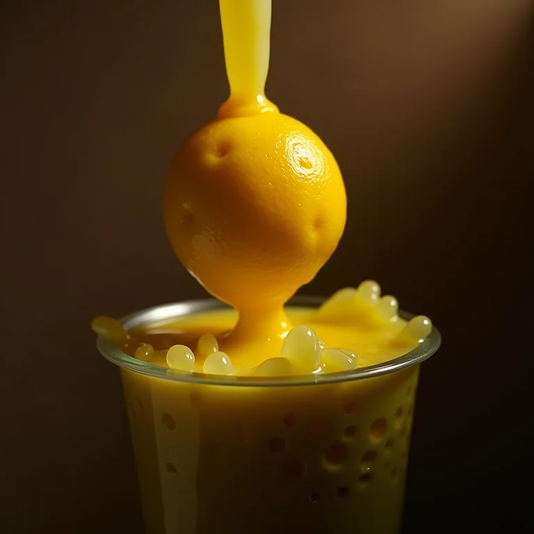 Limão sendo usado como desengordurante natural e perfumado na Airfryer