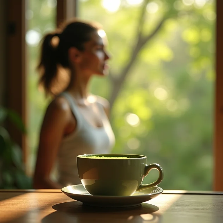 Matcha acelera o metabolismo.