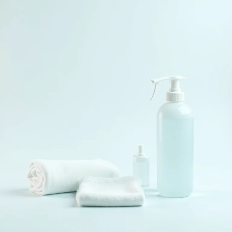 Materiais de limpeza seguros para tela de notebook: pano de microfibra, água destilada e álcool isopropílico.