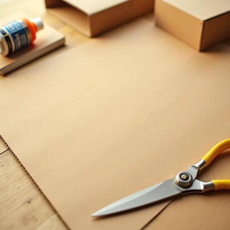 Materiais para fazer divisórias de papelão