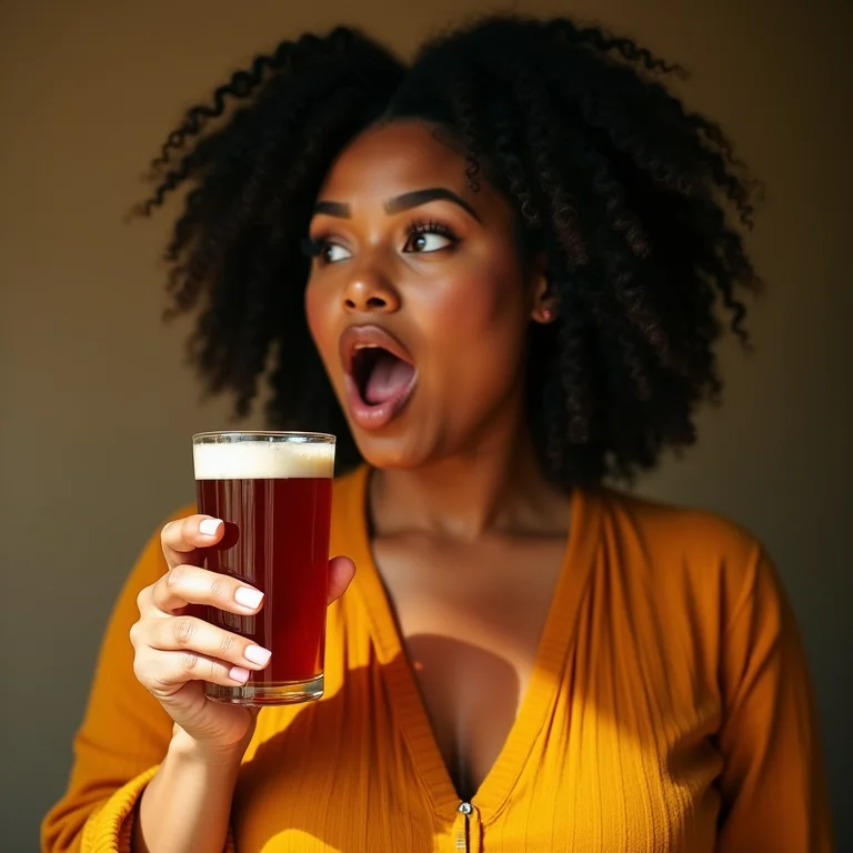 Mulher sorrindo bebendo chá de ervas com alcaravia