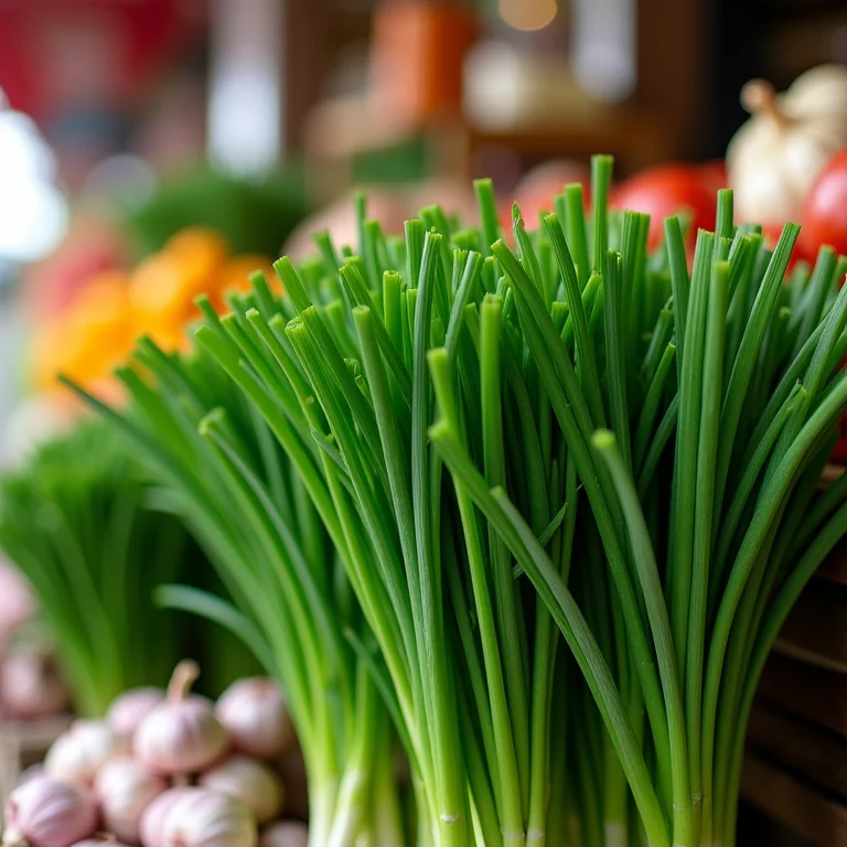 Nirá fresco à venda em um mercado.