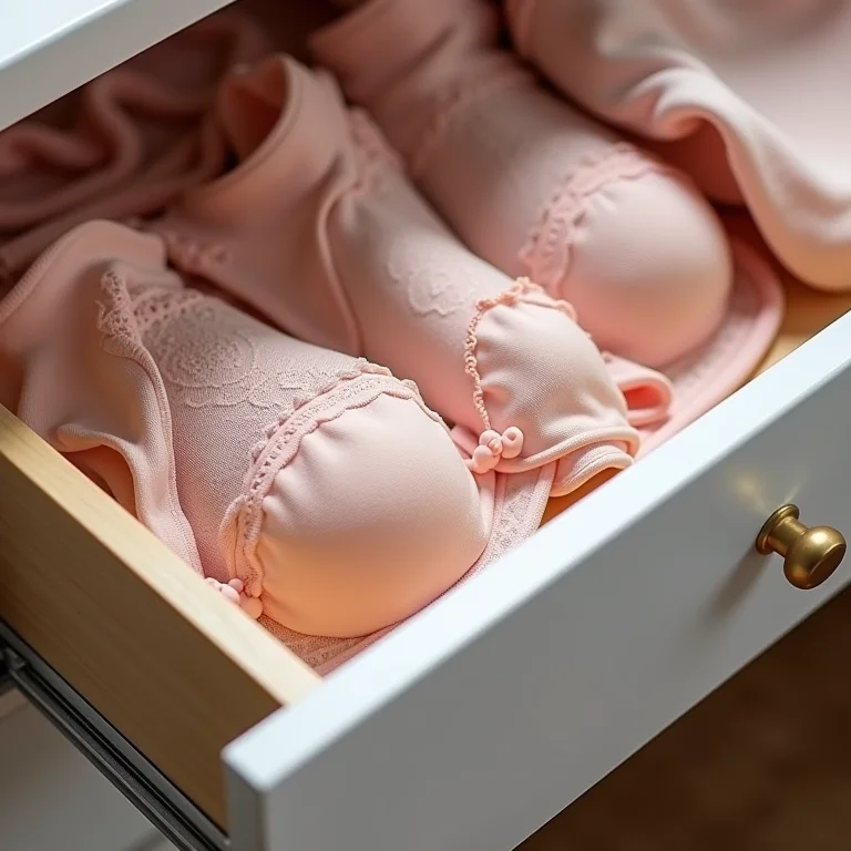 Organizador de gavetas para roupas íntimas