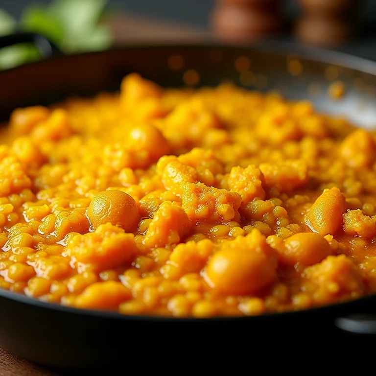 Paella Valenciana, um clássico da culinária espanhola realçado pelo açafrão.