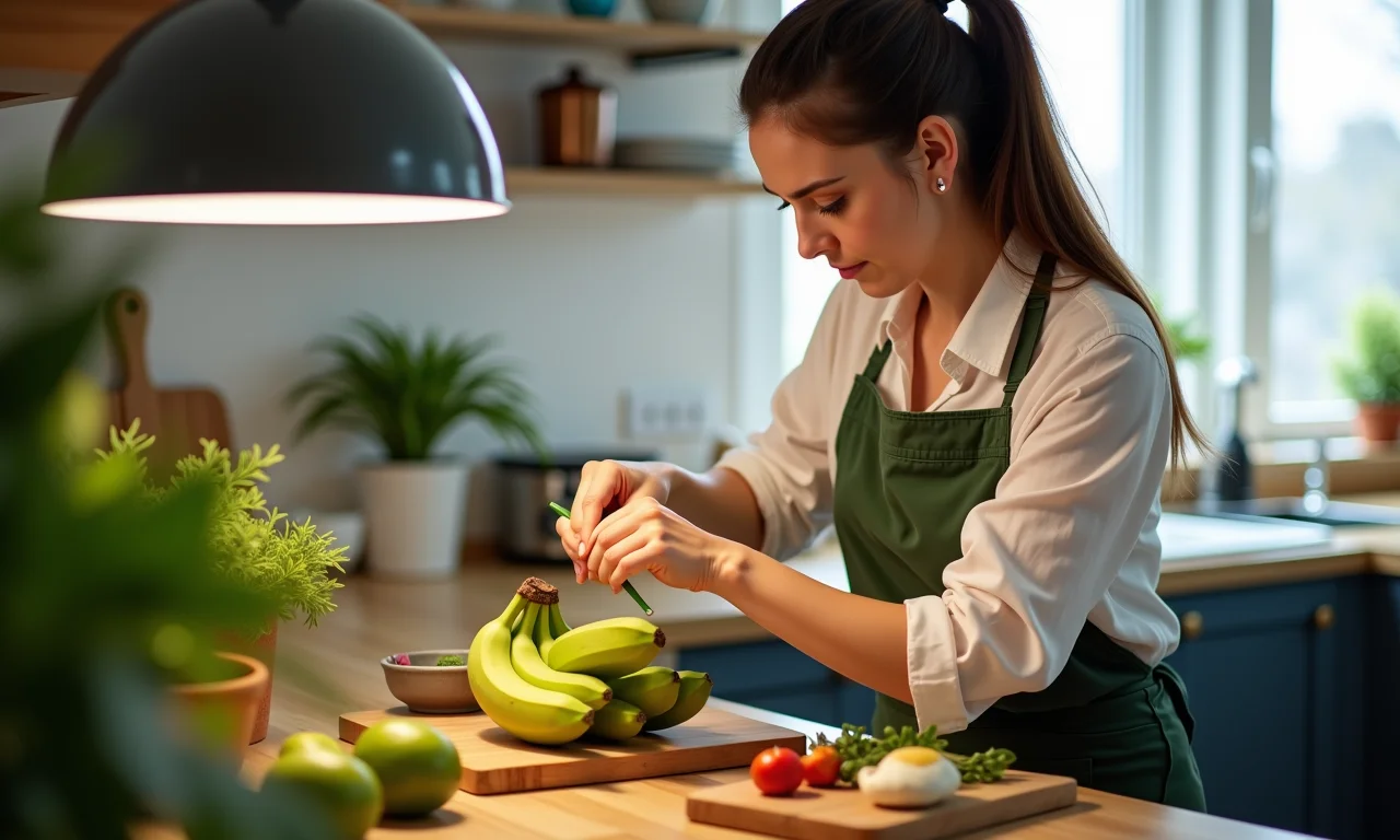 Passo a passo de como fazer biomassa de banana verde.