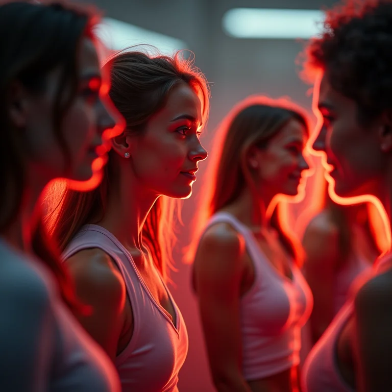 Pessoas saudáveis com sistema imunológico fortalecido