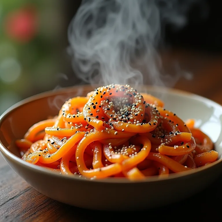 Pratos com gergelim e papoula, aroma em destaque.