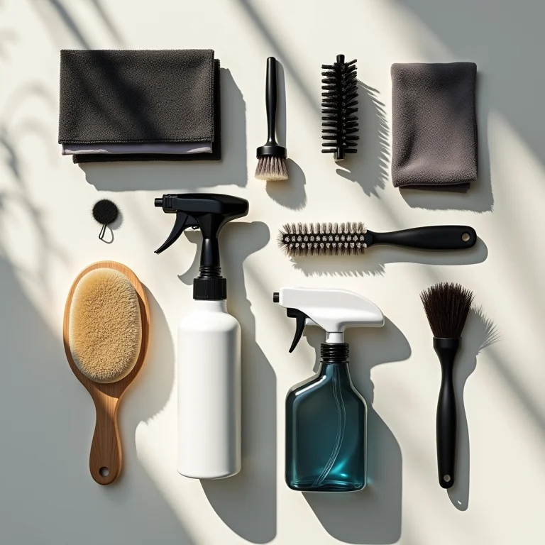 Produtos para limpeza a seco de carros