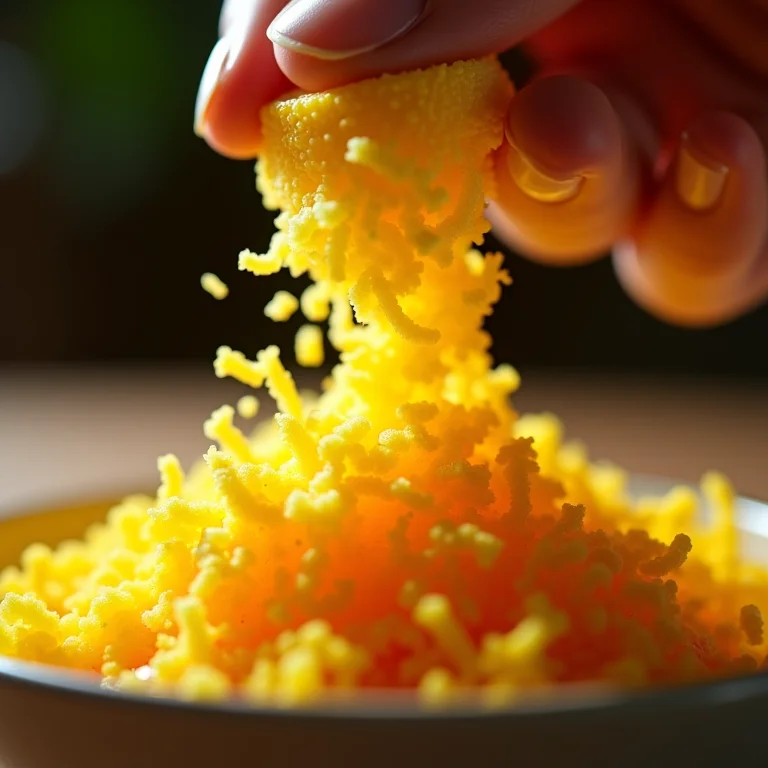 Raspas de limão e laranja adicionando um toque cítrico à ambrosia.