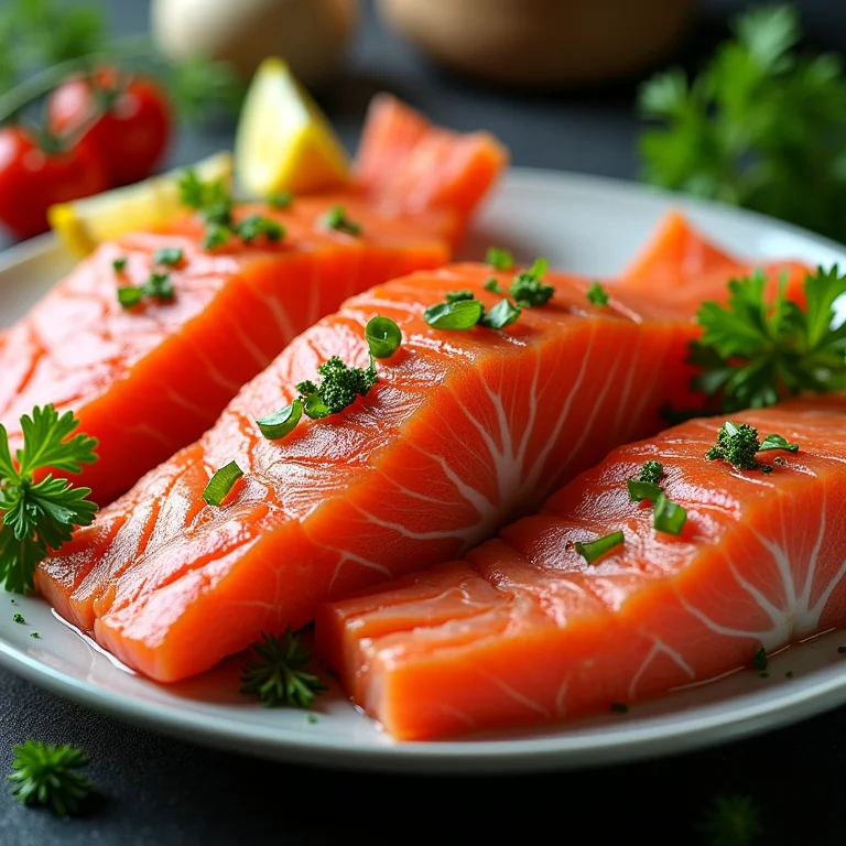 Variedade de peixes e frutos do mar frescos para caldeirada.