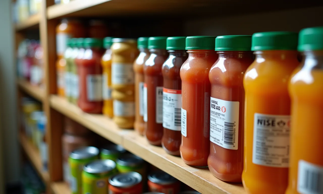 Verificação da validade de produtos em despensa brasileira.