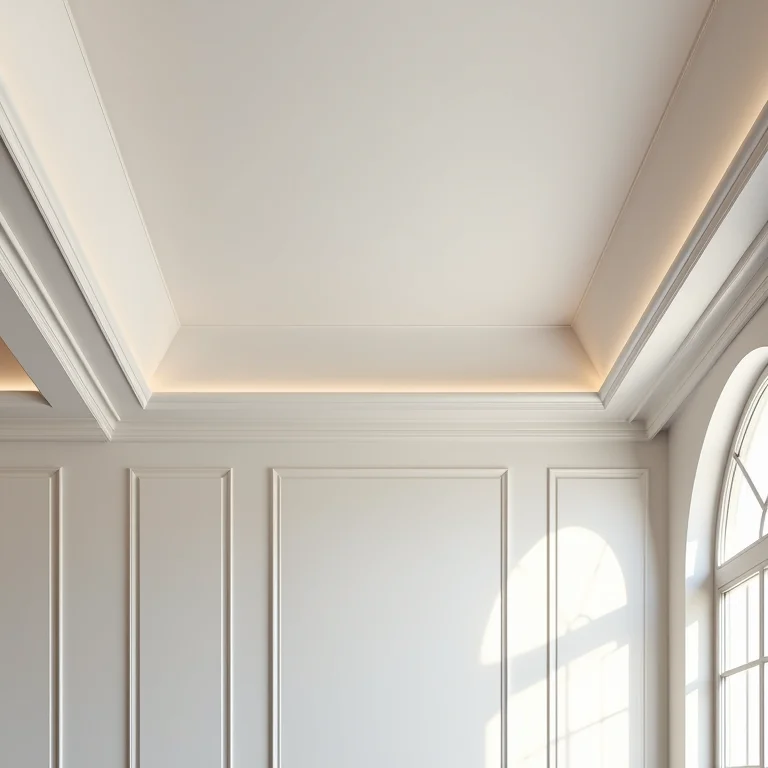 Versatilidade da roda teto de gesso