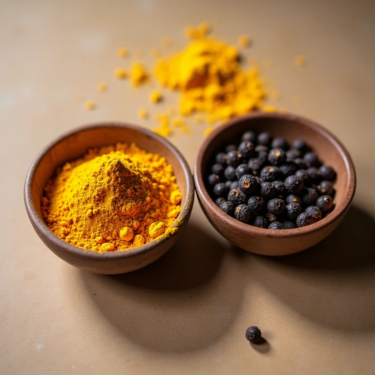 Açafrão e pimenta preta: dupla anti-inflamatória