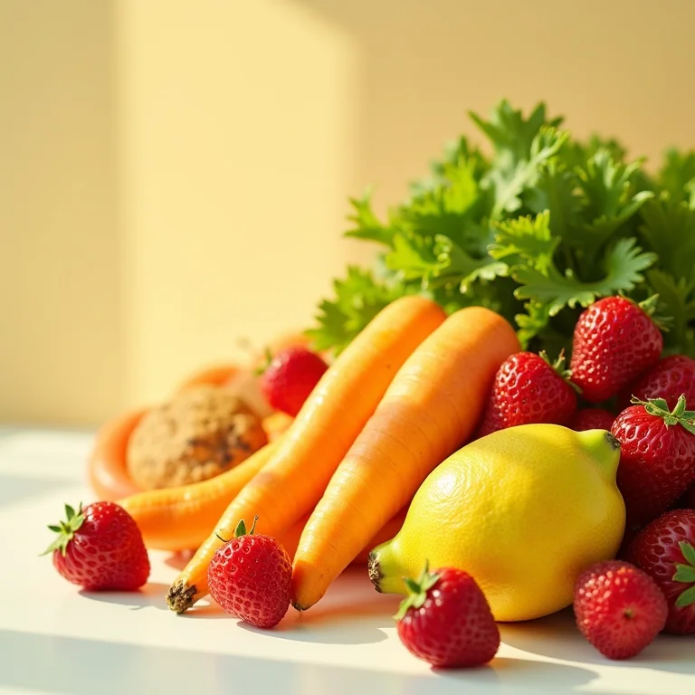 Alimentação equilibrada para dentes saudáveis.