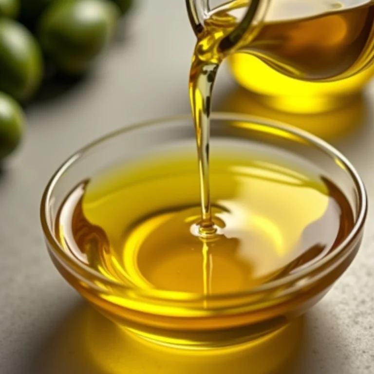 Azeite e óleo vegetal para a liga perfeita do tempero de caranguejo