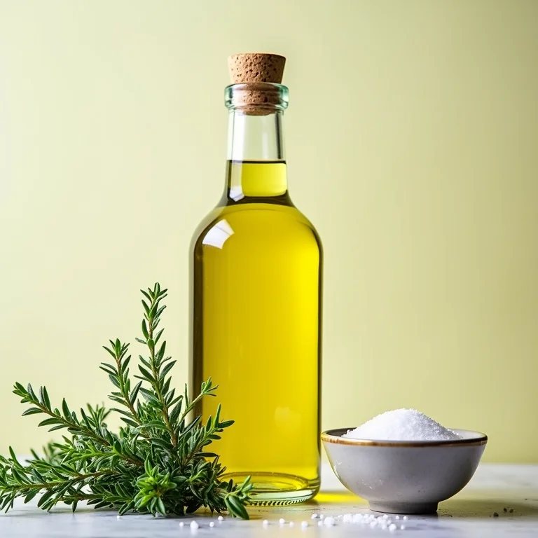 Benefícios do tomilho no azeite.