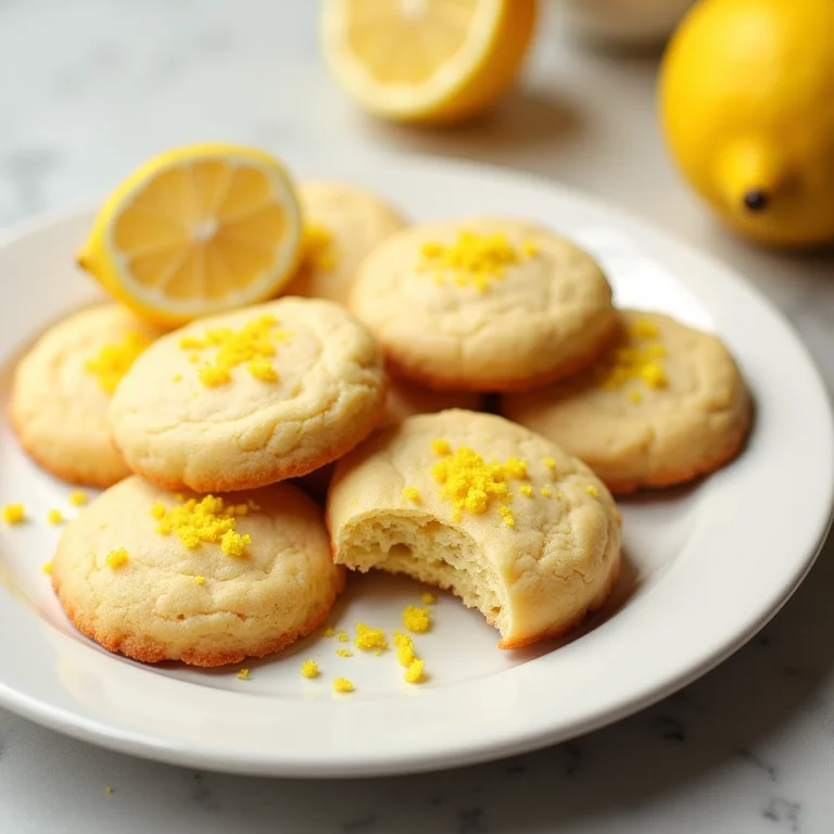 Biscoitos de alcaravia e limão
