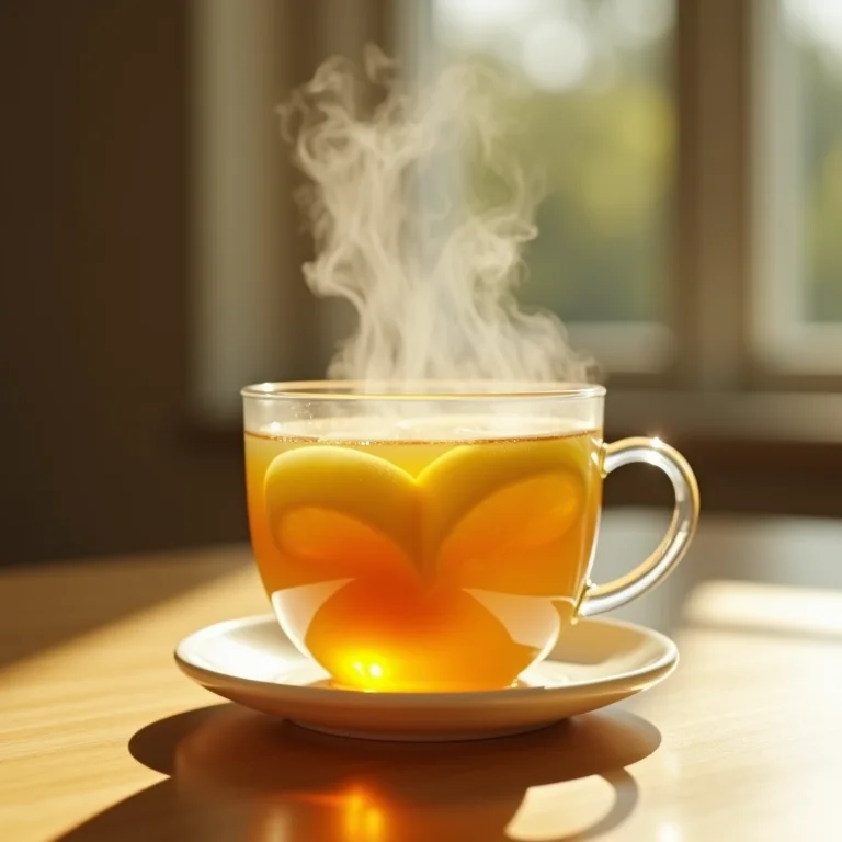 Chá caseiro para garganta inflamada