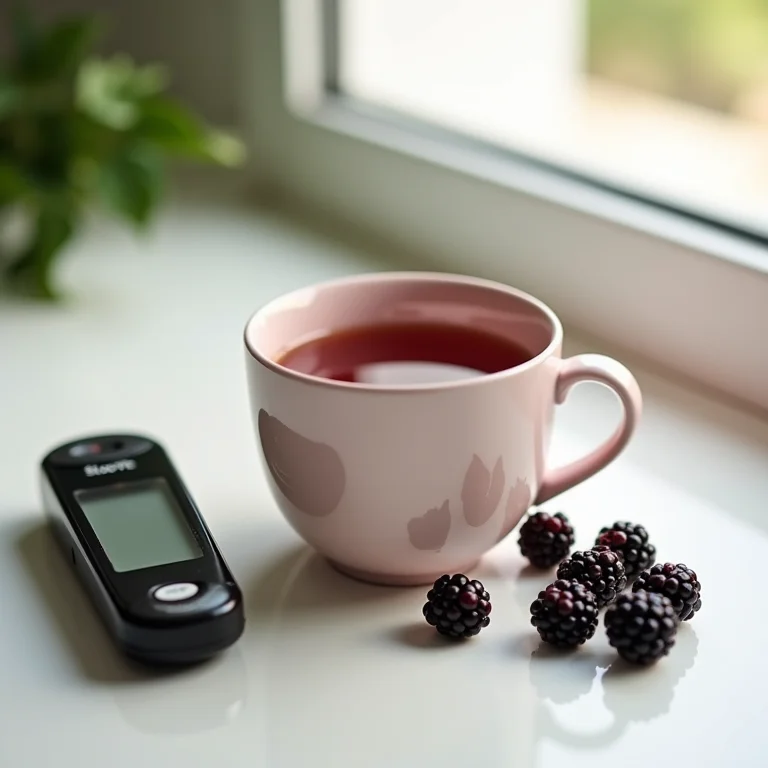 Chá de folha de amora e glicemia