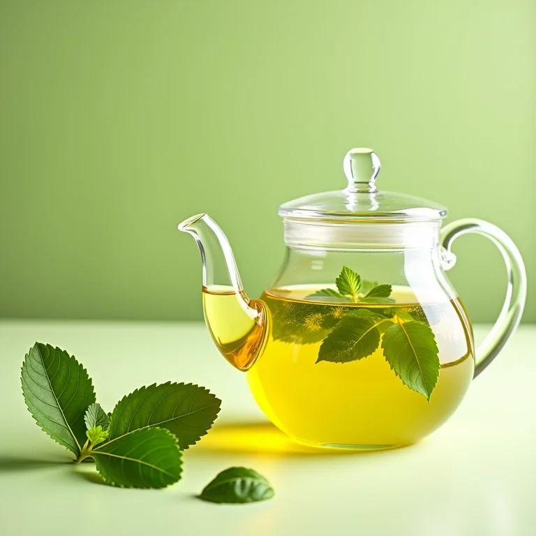 Chá de melissa para alívio da ansiedade