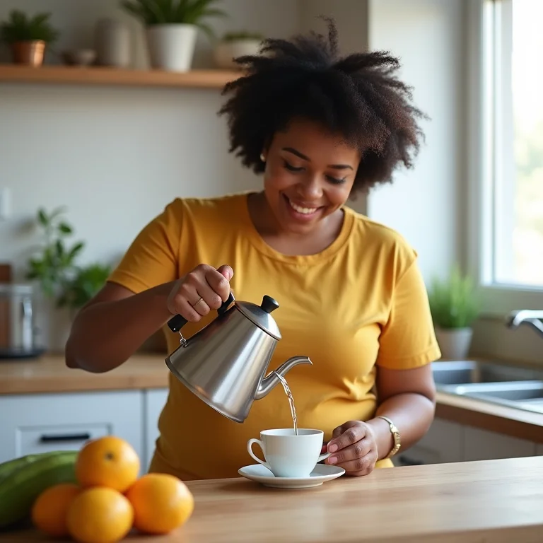 Chá de melissa para reduzir o estresse e a insônia na TPM