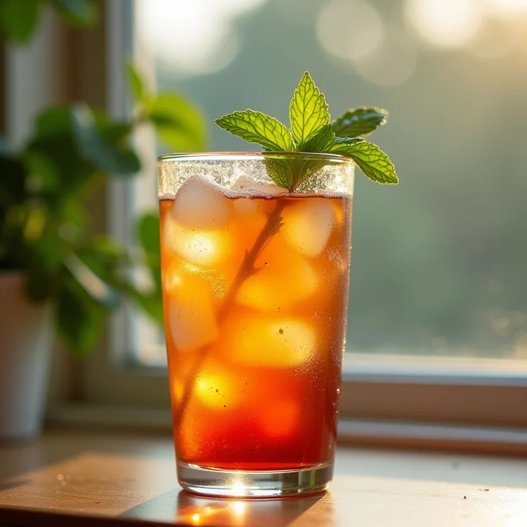 Chá gelado de castanha: alternativa refrescante e saudável.