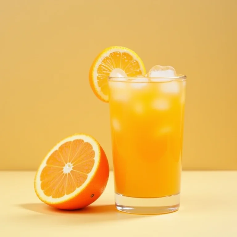 Chá gelado de laranja pera coroa e seus benefícios nutricionais