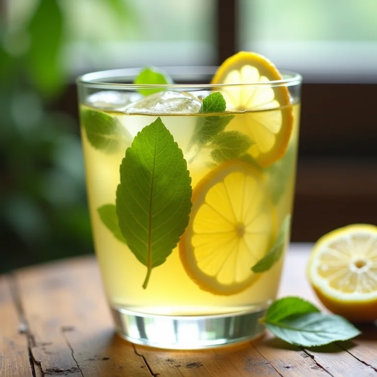 Chá verde com limão: antioxidantes para combater os radicais livres